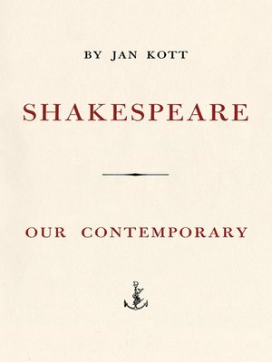 cover image of Shakespeare, Our Contemporary